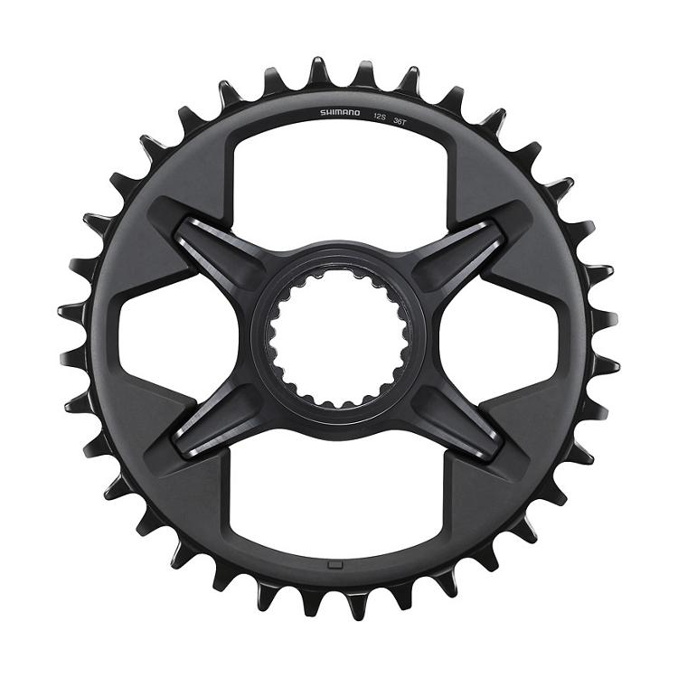 Plato para Multiplicación SHIMANO DEORE XT de 12 velocidades. Modelo: SM-CRM85 de 36 dientes. - Raudor ¡Rompe tu propio récord!